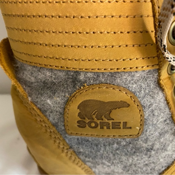 Sorel Lexi Wedge Calf boots Women’s Size 6 - Picture 3 of 10